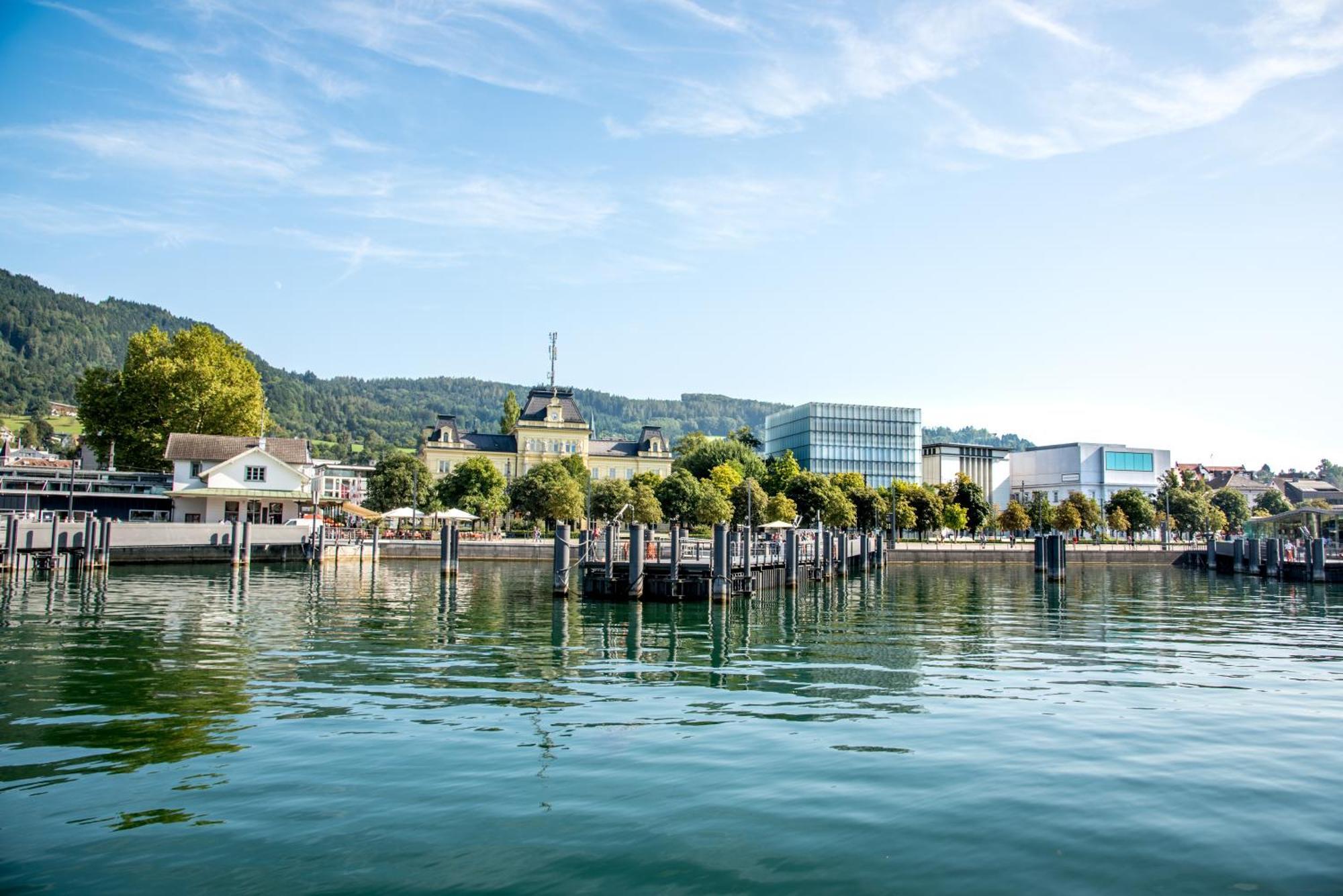 Seeblick Bregenz - Mit Parkgarage Экстерьер фото